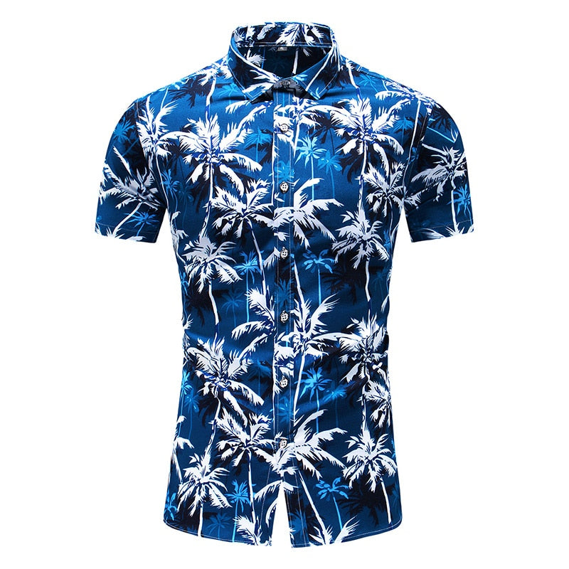 Chemise Hawaienne Palmeraie Dense