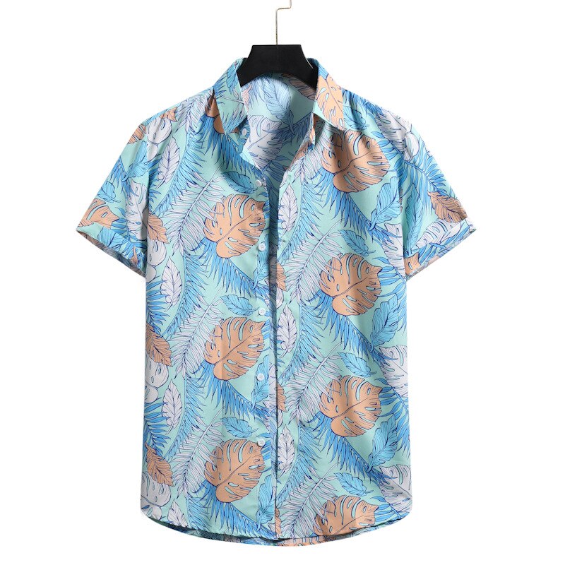 Chemise Hawaienne 'Feuillage de Monstera'