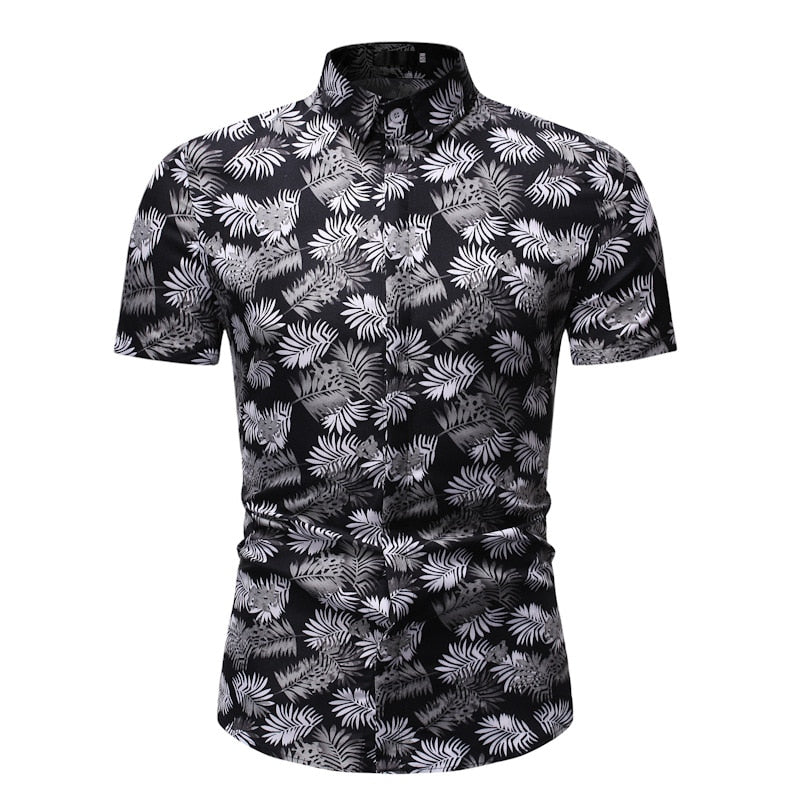 Chemise Hawaienne Dense Feuillage