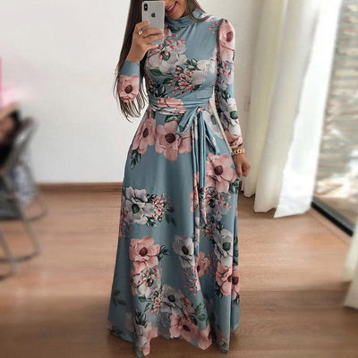 Robe Forale Chic Longue Cintrée