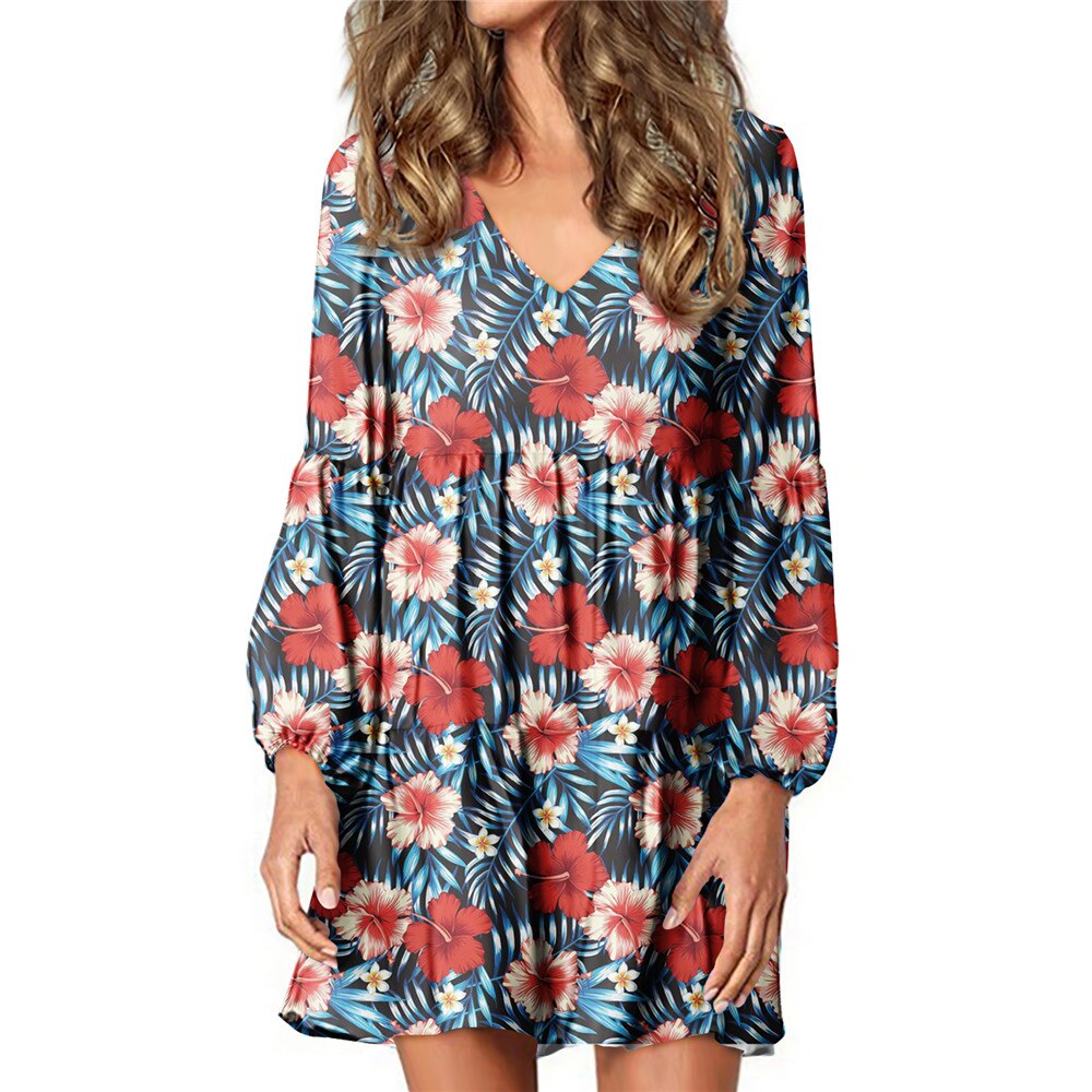Robe Courte Fleurie Boho Chic